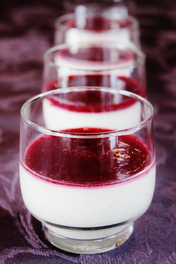 pannacotta laseissa