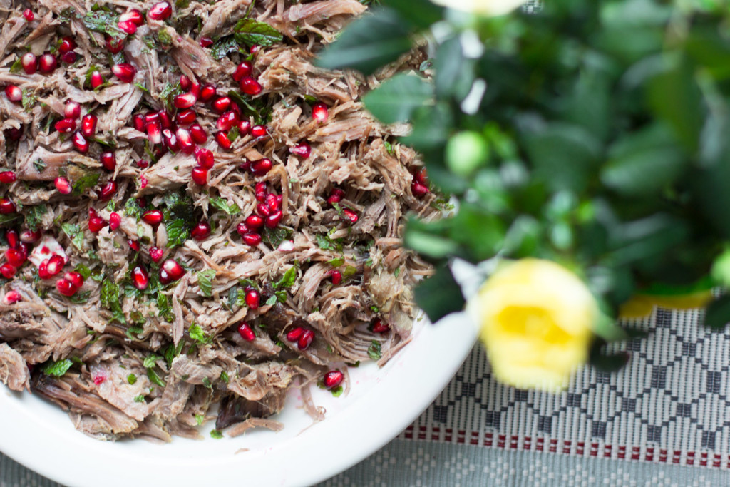 pulled lamb