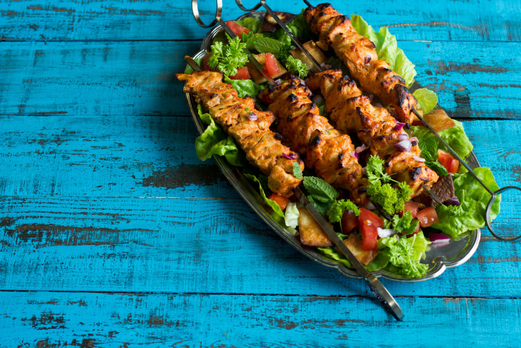 shish taouk tortillasalaatilla