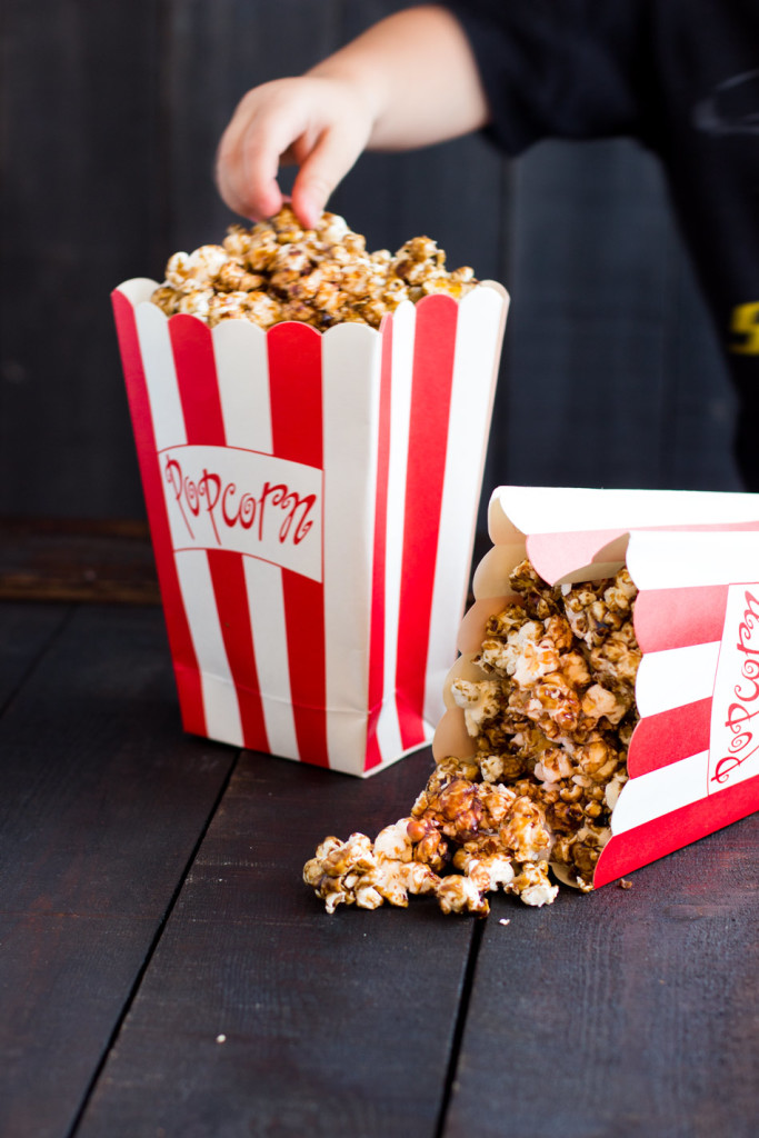 karamelli popcornit