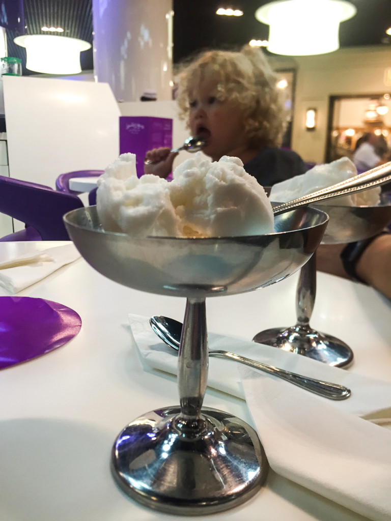 Lemon gelato