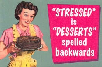 stressed is desserts